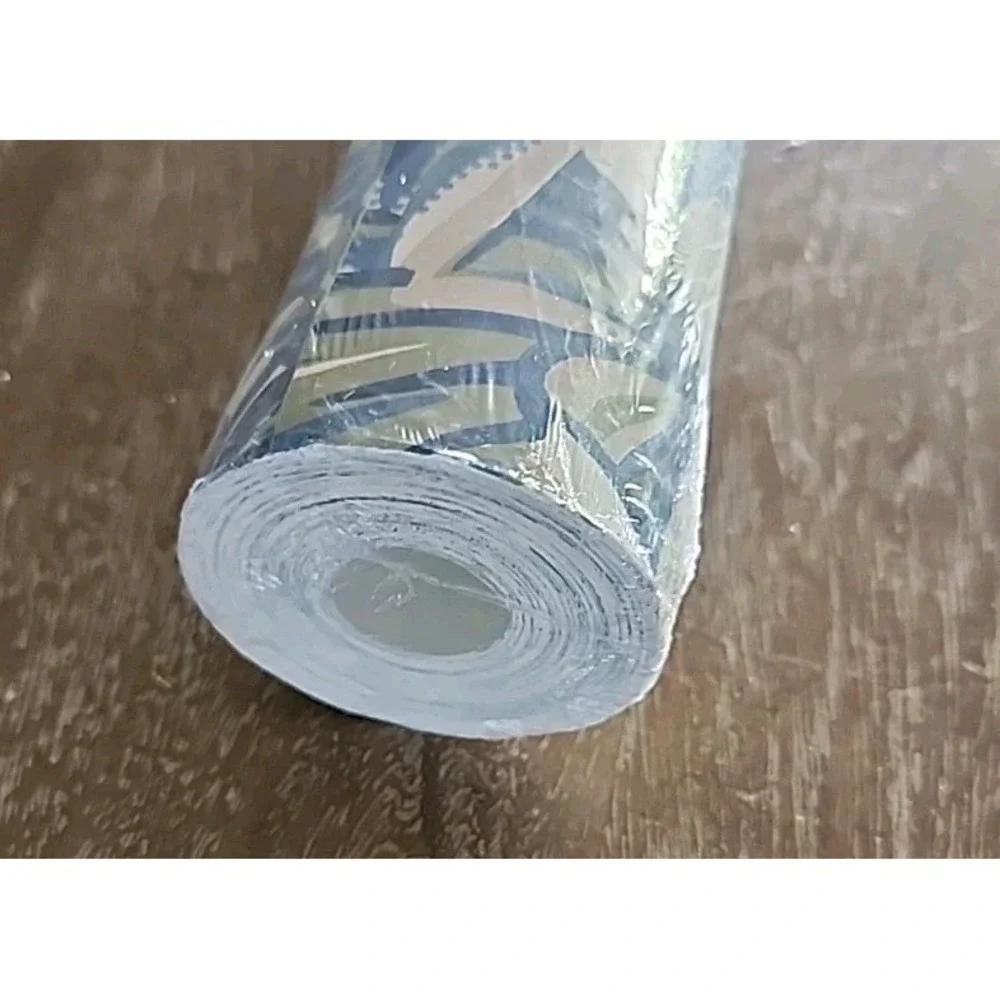 Anna French/Thibaut Blue Green White PEACOCK TOILE AT57830 Double Roll SEALED